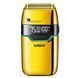Електробритва VGR V-350 Gold шейвер, подвійне лезо, 2 насадки, LED Display 3502 фото 1