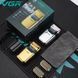 Електробритва VGR V-350 Gold шейвер, подвійне лезо, 2 насадки, LED Display 3502 фото 4