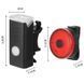Велоліхтар BSK-1133-XPG, STOP-3SMD(red), вбудований акумулятор, ЗУ microUSB 1133 фото 3