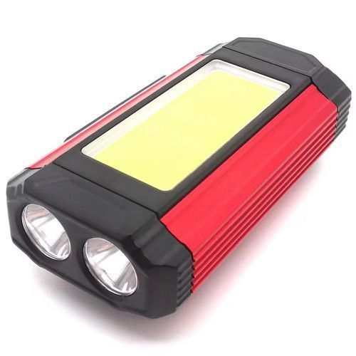 Велоліхтар 501-2XPE+COB, METAL, ЗП Type-C, вбудований акумулятор, магніт, велокріплення 501 фото