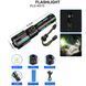 Фонарь night vision fluorescence W515-PM10-TG, индикация заряда, Power Bank, 1x26650, ЗУ Type-C, zoom 51511 фото 9