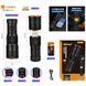 Фонарь ручной YEMAO YM-G521 TG 30W, 1x40700, Power Bank, ЗУ Type-C, zoom, функция лампы 11979 фото 2