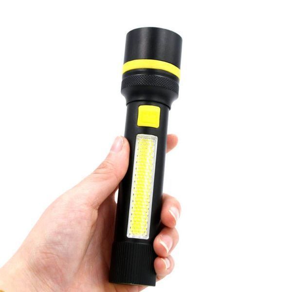 Ліхтар ручний 24094-WHITE LASER LED PM10-TG+COB(White+Red), Li-Ion акумулятор, ЗП Type-C, zoom 24094 фото