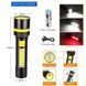 Ліхтар ручний 24094-WHITE LASER LED PM10-TG+COB(White+Red), Li-Ion акумулятор, ЗП Type-C, zoom 24094 фото 5