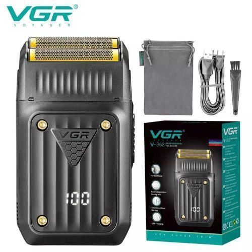 Електробритва VGR V-363 шейвер для сухого гоління, LED Display 363 фото