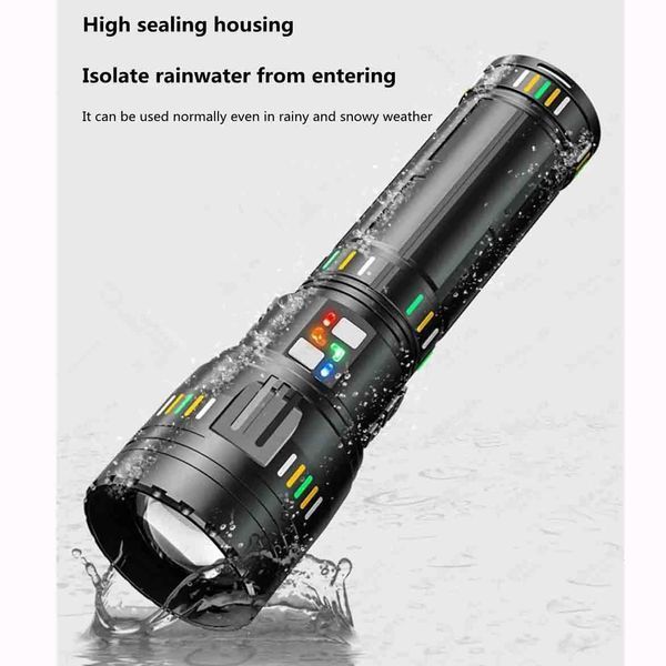 Ліхтар ручний YEMAO YM-G600 TG 60W, 4x181350, Power Bank, ЗУ Type-C, zoom, кейс 11974 фото