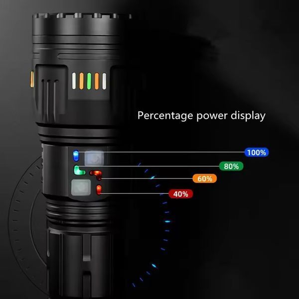 Ліхтар ручний YEMAO YM-G600 TG 60W, 4x181350, Power Bank, ЗУ Type-C, zoom, кейс 11974 фото