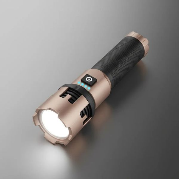 Фонарь ручной A70-GT, 1x26800, Power Bank, ЗУ Type-C, zoom, Box 770268 фото