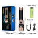 Фонарь ручной A70-GT, 1x26800, Power Bank, ЗУ Type-C, zoom, Box 770268 фото 5