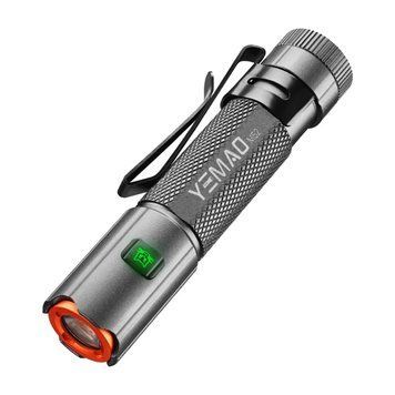 Тактичний ліхтар YEMAO YM-M52, 1500LM, акумулятори 2x14500 (2x1200 mAh) 11227 фото