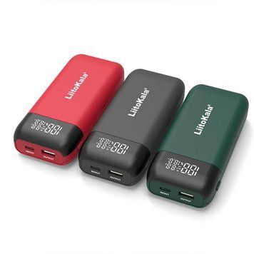 Зарядний пристрій + POWER BANK LiitoKala Lii-MP2, 2x18650, 21700 22186 фото