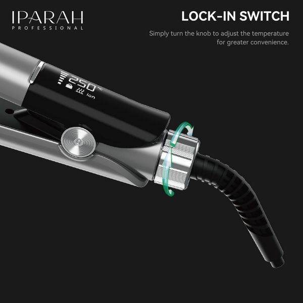 Выпрямитель для волос IPARAH P-130, 120-250&deg;C, керамическое покрытие, 70Вт 13012 фото