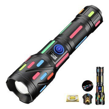 Ліхтар night vision fluorescence CB-G706-TG, 1x18650, power bank, ЗУ Type-C, zoom, Box 7061 фото