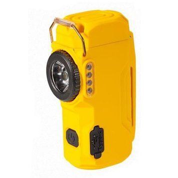 Фонарь зажигалка MULTIFUNCTIONAL D50-COB yellow, Li-Ion аккумулятора, индикация заряда, ЗУ Type-C, Box 5001 фото