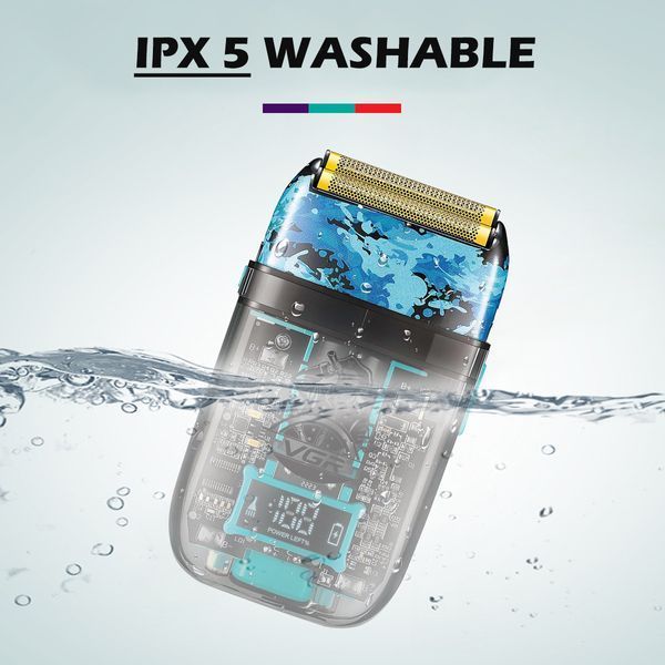 Електробритва VGR V-352 шейвер, подвійне лезо, IPX5, LED Display 352 фото