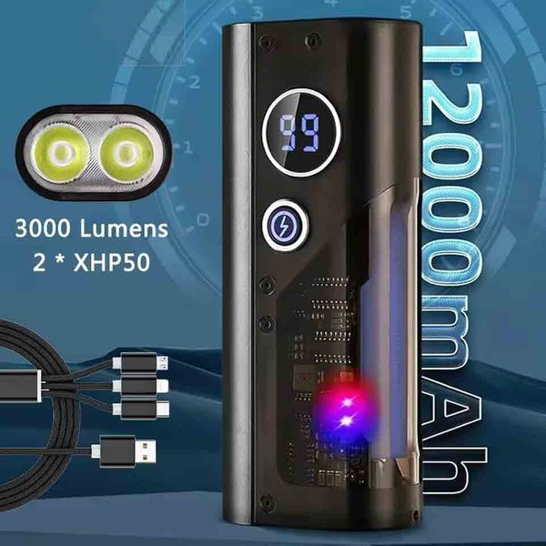 Ліхтар ручний YEMAO YM-B200 2P50 LED+SMD(RGB), Li-Ion акумулятор, ЗУ Type-C, чохол 12043 фото