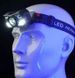 Фонарь налобный XS-09-LM+6SMD(WHITE+RED), Motion Sensor, Li-Ion аккум., ЗУ Type-C 0961 фото 4