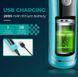 Тример для стрижки VGR V-299 BLUE, 4 насадки, 9000RPM, 2000 mAh, 5 рівнів швидкості, LED display 2992 фото 4