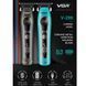 Тример для стрижки VGR V-299 BLUE, 4 насадки, 9000RPM, 2000 mAh, 5 рівнів швидкості, LED display 2992 фото 9