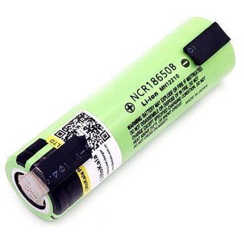 Аккумулятор 18650 LiitoKala 34B-N, 3400mah, с контактами под пайку 3405 фото
