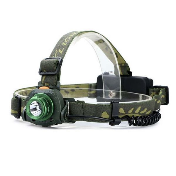Фонарь налобный 6616-T6, Motion Sensor, ЗУ 220/12V, 1x18650, zoom 6616 фото