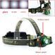 Фонарь налобный 6616-T6, Motion Sensor, ЗУ 220/12V, 1x18650, zoom 6616 фото 4