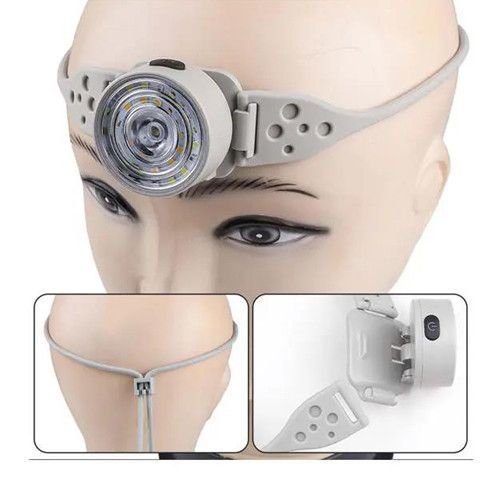 Фонарь налобный G25-XPG+30SMD(white+yellow+red-blue) 2530 фото